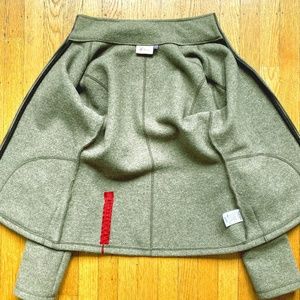 Women XS Brown Ibex Mollie Merino Coat Jacket